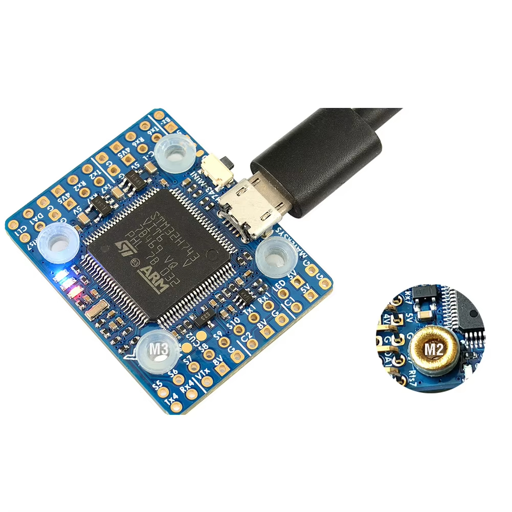 Drone Racing Flight Controller - Matek H743‑MINI V3 Flight Controller AT7456E