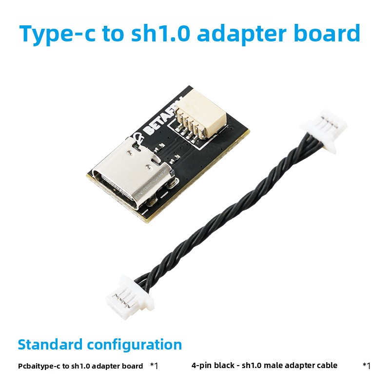 Drone Racing Gate - BETAFPV Type-C To SH1.0 Adapter Board,