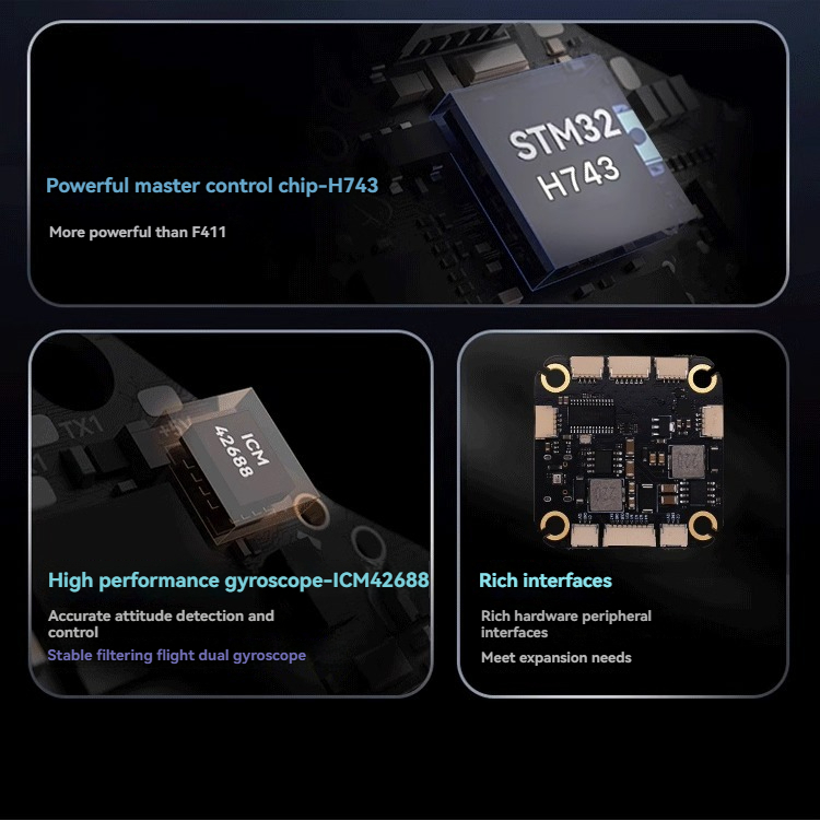 HAKRC H743 Flight Controller 8 - Drone Racing Flight Controller 评论和价格