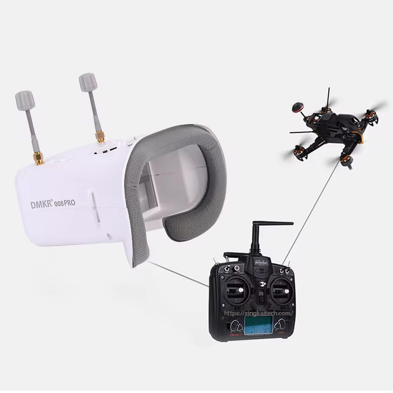 5.8G 4.3 Inch HD LCD FPV Goggl - Drone Racing Goggles 评论和价格