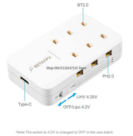 BETAFPV 1S Battery Charger BT2 - Drone Racing Gate 评论和价格