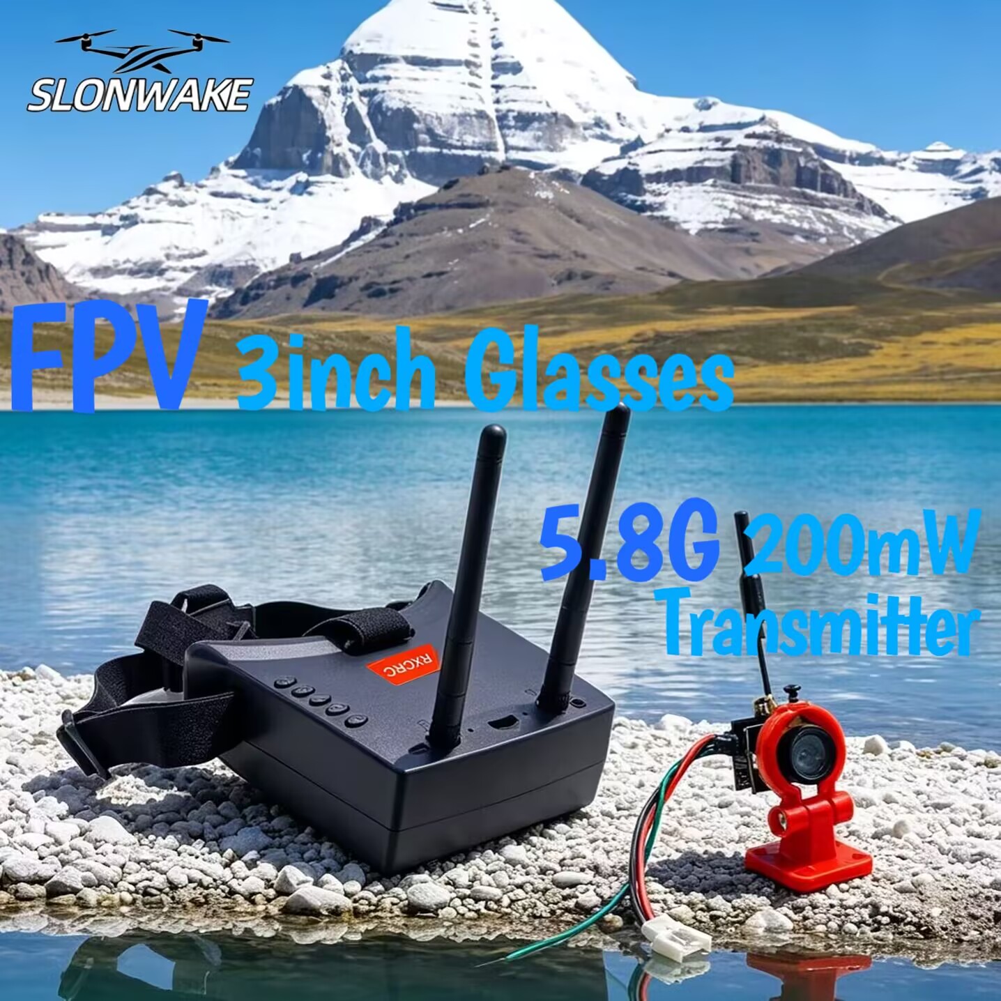 SLONWAKE 5.8G Analog VTX Trans - Drone Racing Frame 评论和价格